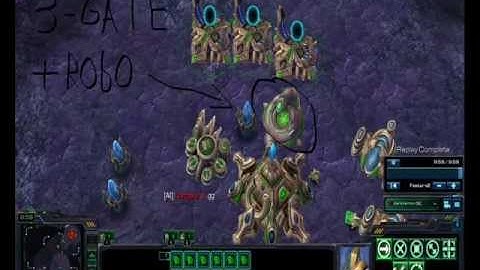 starcraft 2 protoss strategy 3-gate+robo guide