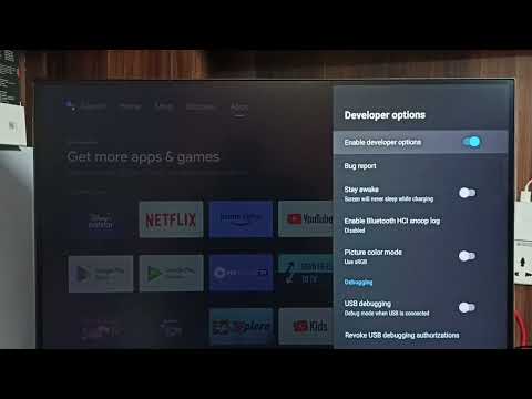 KODAK Android TV : How to Enable or Disable USB Debugging Mode