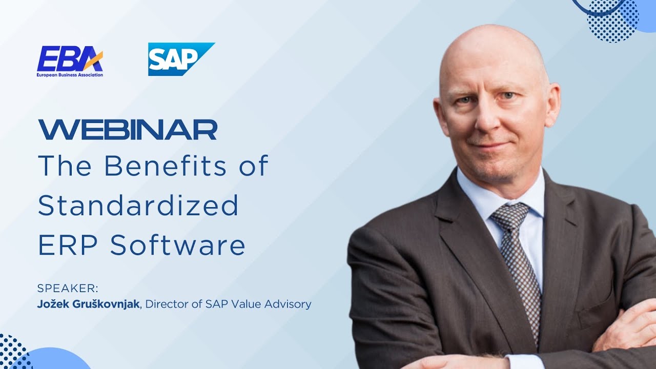 EBA and SAP webinar «The Benefits of Standardized ERP Software» - YouTube