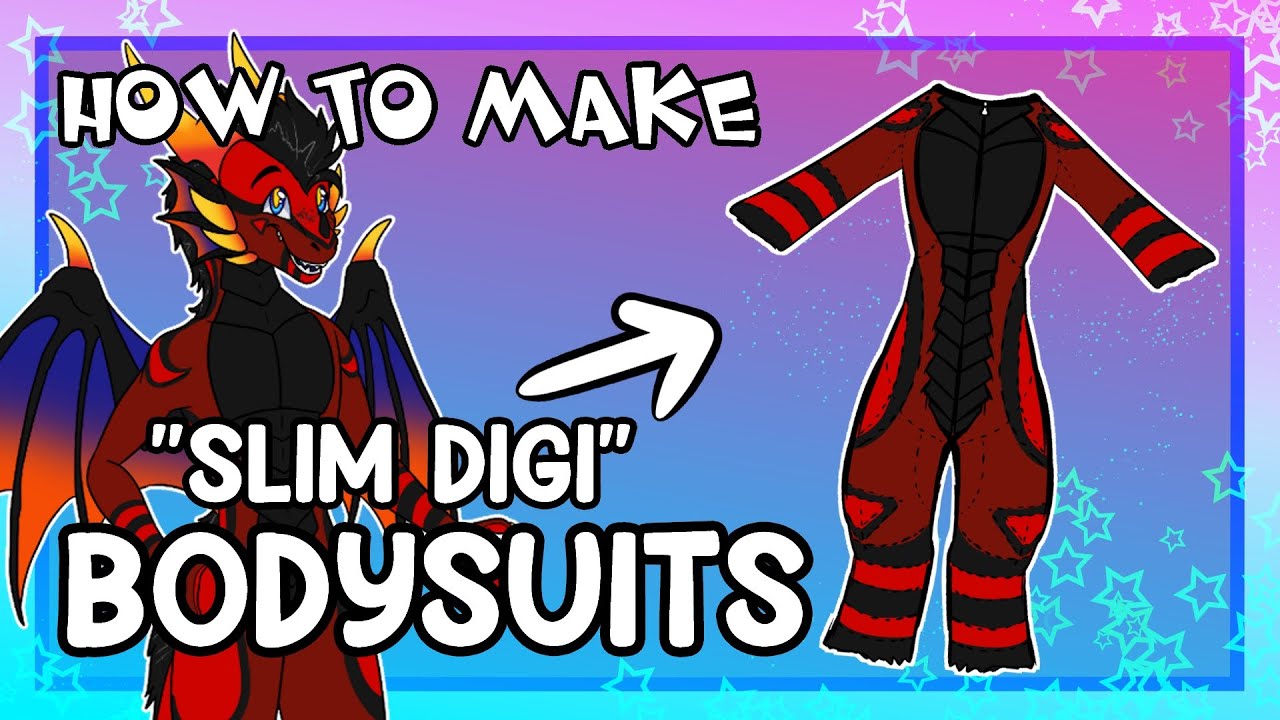 HOW TO MAKE] SLIM-DIGI BODYSUITS 