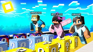 Minecraft Lucky Block KILPAILU?! w/ Applezzi & MrRockis