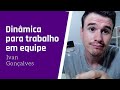 Dinâmica para trabalho em equipe | segurança do trabalho