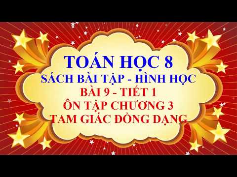 Video Toán học lớp 8 - SBT - Hình học - HK2 - Bài 9 - Ôn tập... - YouTube
