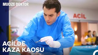 Acile Zincirleme Kaza Yoğunluğu - Mucize Doktor