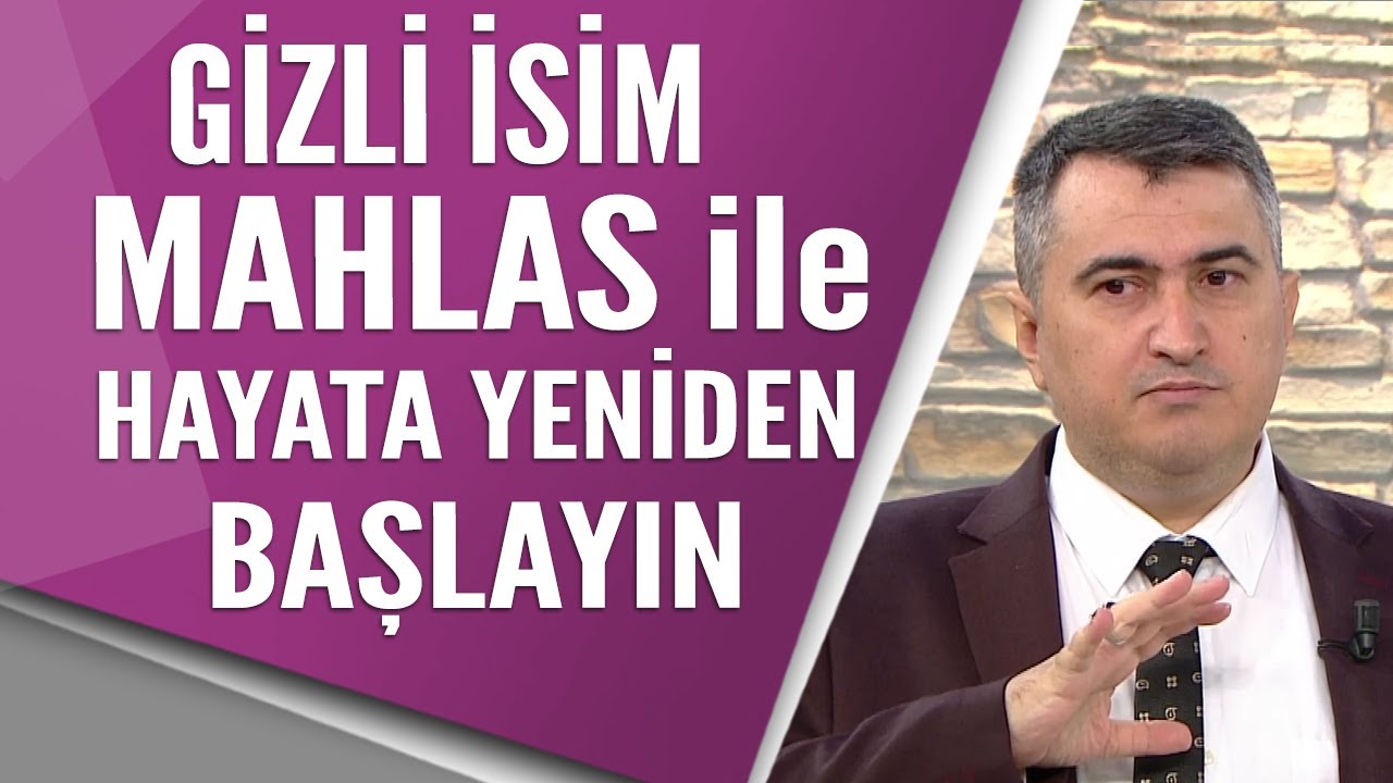 Gizli isim Mahlas ile hayata yeni başlamış gibi olun. Mahlas nedir?
