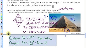 8.6: lesson 4, part C example #3-4 (Scale Factors and 3-D Objects)