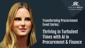 Transforming Procurement Event Series: How AI is Revolutionising Sourcing and Procurement
