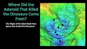 Where Did the Asteroid That Killed The Dinosaurs Come From