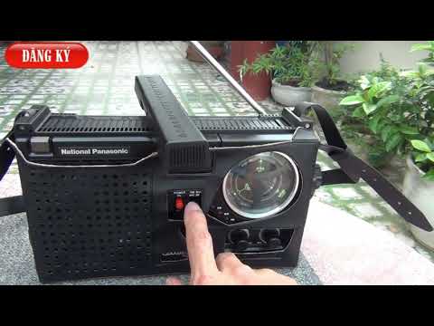 Video 3 EM RADIO NATIONAL RF-855 QUÂN ĐỘI MỚI VỀ - youtube