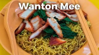 Wanton Mee in Singapore (with Extra Sambal!)