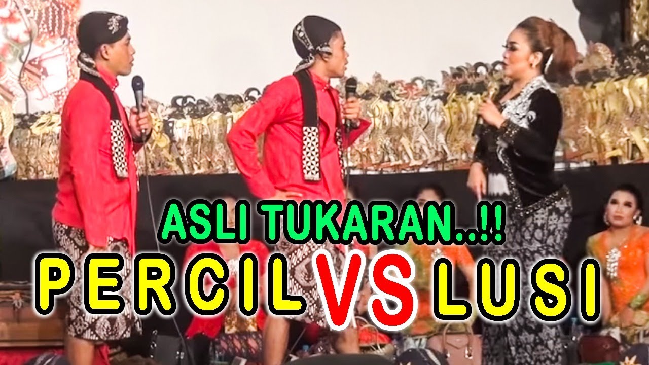 Percil Cs + Lusi Brahman : Percil emosi tukaran karo Mbak Lusi sampek jotos - jotosan.. Jan lucu pol
