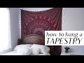 How to Hang a Tapestry in 3 Easy Ways