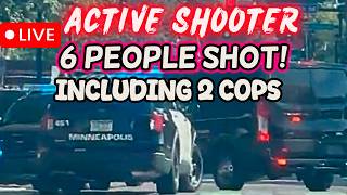 🔴 BREAKING: ACTIVE SHOOTER, 2 COPS SHOT in Downtown Minneapolis, Police Swarm High-Rise