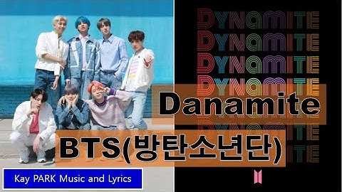 BTS (방탄소년단) Dynamite(다이너마이트) | Lyrics(가사), 1 hour loop(1시간 듣기)