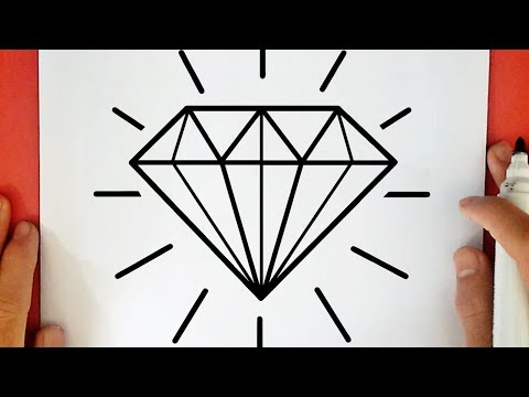 Video: Come Disegnare Un Diamante