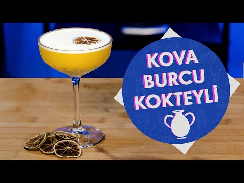 KOVA BURCU KOKTEYLİ NASIL YAPILIR? // Burçlara Göre Kokteyl Tarifleri