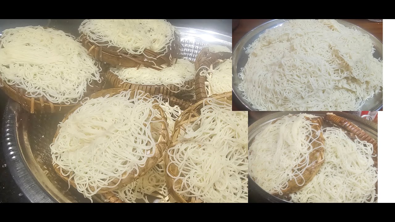 அவித்த கோதுமை மா இடியாப்பம் இலகுவாக பூ போல/Soft Steam Flour String hoppers recipe