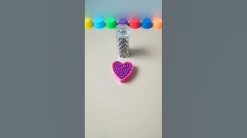 Satisfying Colorful Beads sorting ASMR ♥️😍♥️ #satisfying #asmr #reverse