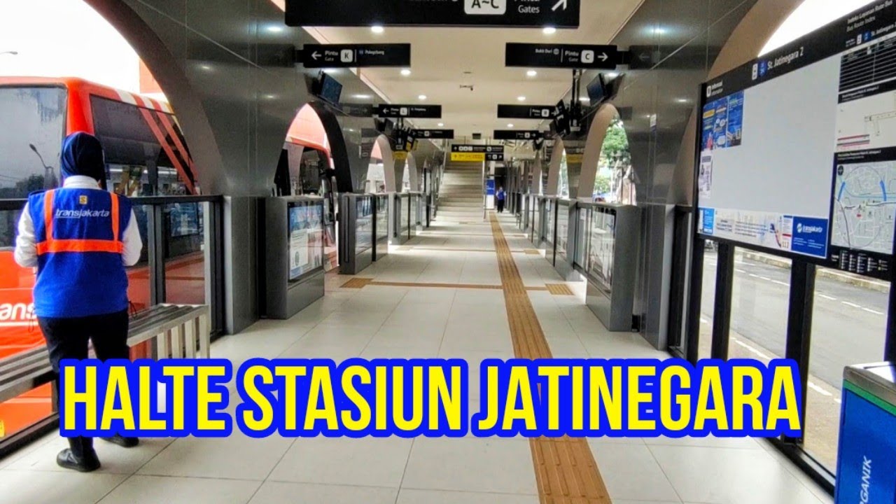 HALTE BARU‼️MASIH UJI COBA HALTE INTEGRASI JATINEGARA