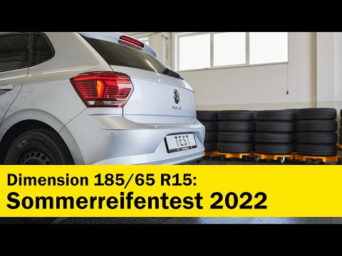 Sommerreifentest 2022: Dimension 185/65 R15 | ÖAMTC