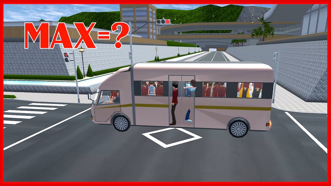 How Many People Can A Campervan Carry? || SAKURA School Simulator