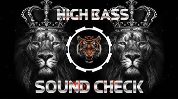 EXTREME BASS TEST | SUBWOOFER HIGH PRESSURE BASS TEST | SOUND CHECK (2K25) | DJ AARAV MIXING