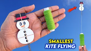 Smallest Paper Kite , How To Make Paper Snow Kite