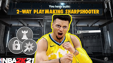 *NEW* BEST OVERPOWERED SPEED BOOSTING POINT GUARD BUILD IN NBA 2K21 BEST ARCHETYPE BECOME A GOD