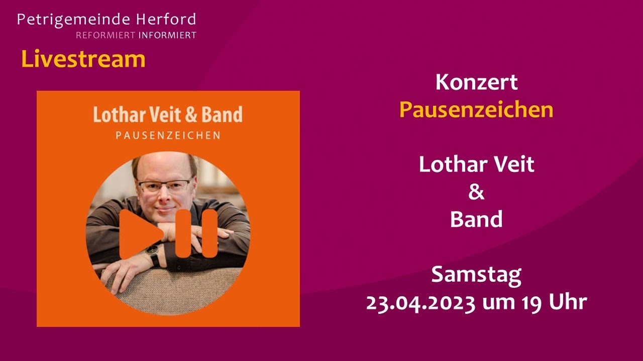 Konzert: Lothar Veit & Band