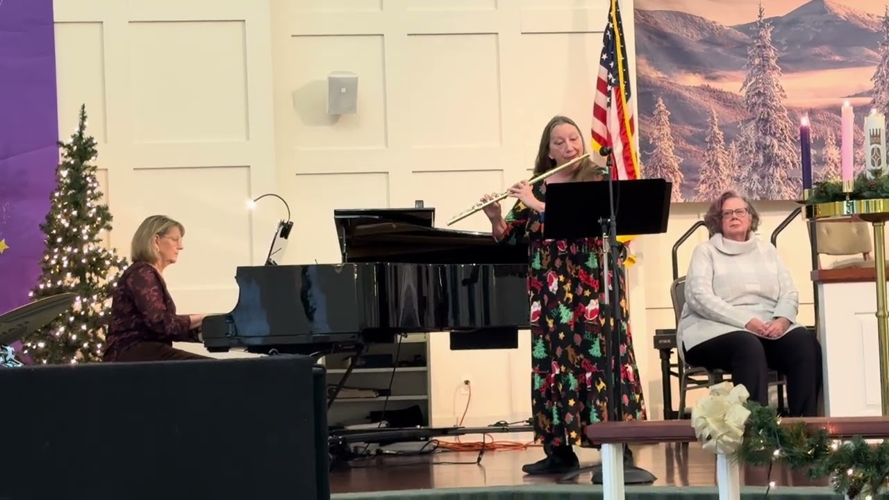 I Wonder as I Wander - Flute & Piano, BUMC