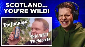 American Reacts to The Funniest Irn-Bru Ads!