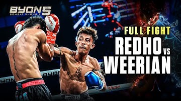 REDHO ROCKY VS WEERIAN (BYON COMBAT SHOWBIZ VOL.5)  FREE FIGHT