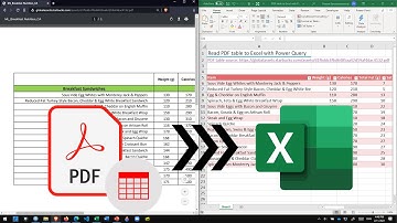 ดึงตารางจาก PDF เข้าเป็นตารางใน Excel ด้วย Power Query เบื้องต้น (PDF table to Excel)