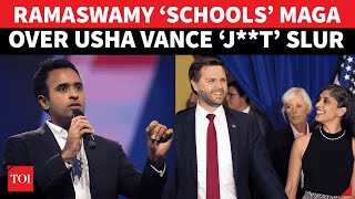 Usha Vance J**t Slur Sparks Firestorm: Vivek Ramaswamy’s Outburst Splits MAGA | ‘You Have No Place…’