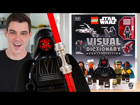 LEGO Star Wars 2024 VISUAL DICTIONARY & DARTH MAUL Review!