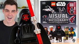 LEGO Star Wars 2024 VISUAL DICTIONARY & DARTH MAUL Review!