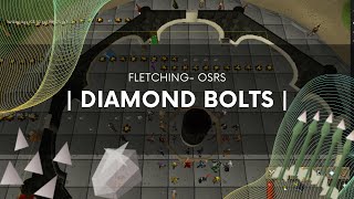 Diamond bolts - Fletching OSRS