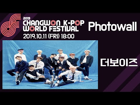 포토월(Photowall) - 더보이즈(THE BOYZ) | 2019 K-POP World Festival | 직캠(191011)