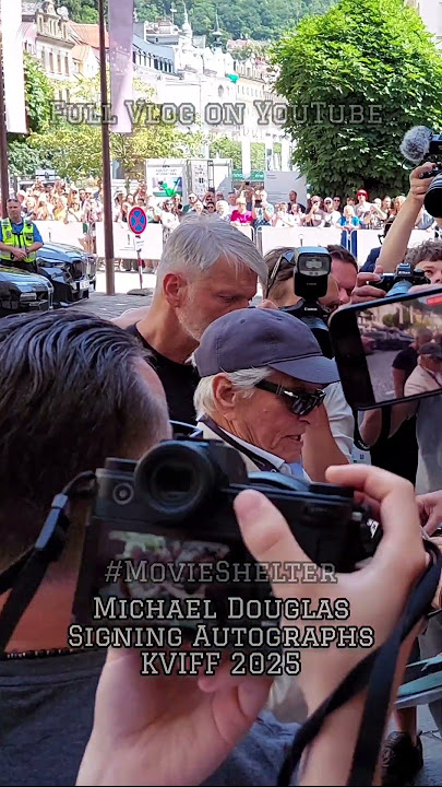 #michaeldouglas Karlove Vary Film Festival Wall Street Basic Instinct  #antmanandthewaspquantumania
