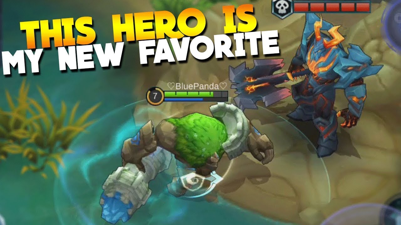 New Hero Grock Gameplay New Lord Rework Mobile Legends Update Youtube