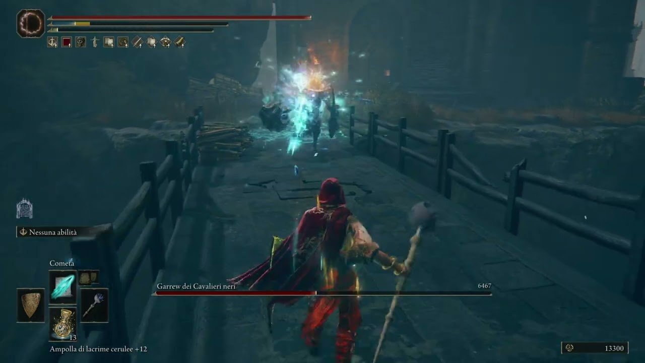 Elden Ring Black Knight Garrew Boss Fight DLC