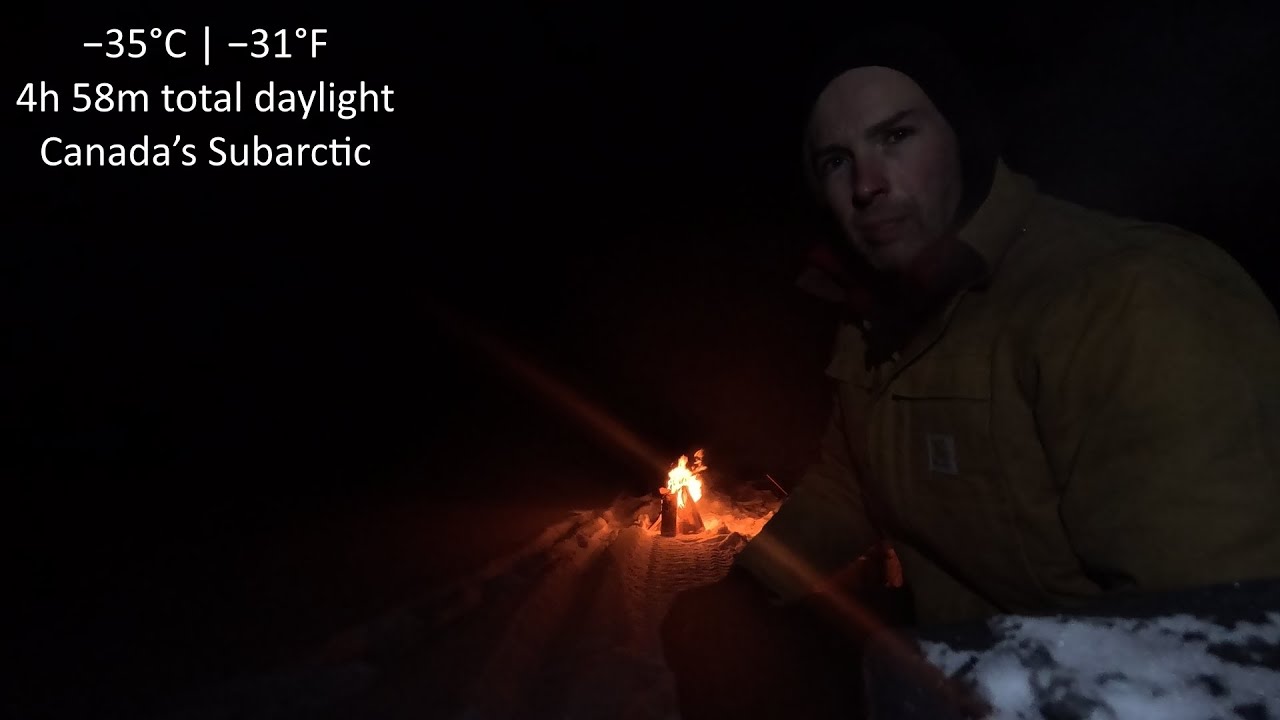 How to NOT Freeze to Death: Solo Arctic Expedition at Vee Lake -35°C: Excel vs. The Arctic