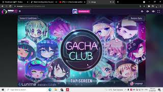 how to play gacha club online browser(Check desc.)