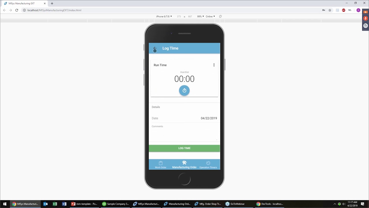 MISys Manufacturing EXT Demo