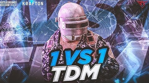 TDM PLAYER FASTER THAN HACKER | 1 V 1 BGMI TDM MATCH