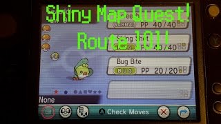 Shiny Map Quest Route 101! Sewaddle! #ShinySunday screenshot 5