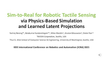 Sim-to-Real for Robotic Tactile Sensing via Physics-Based Sim & Learned Latent Projections (Full)
