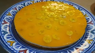 كيكة بالبرتقال cake aux oranges بثلات طبقات لذيدة جدا ??