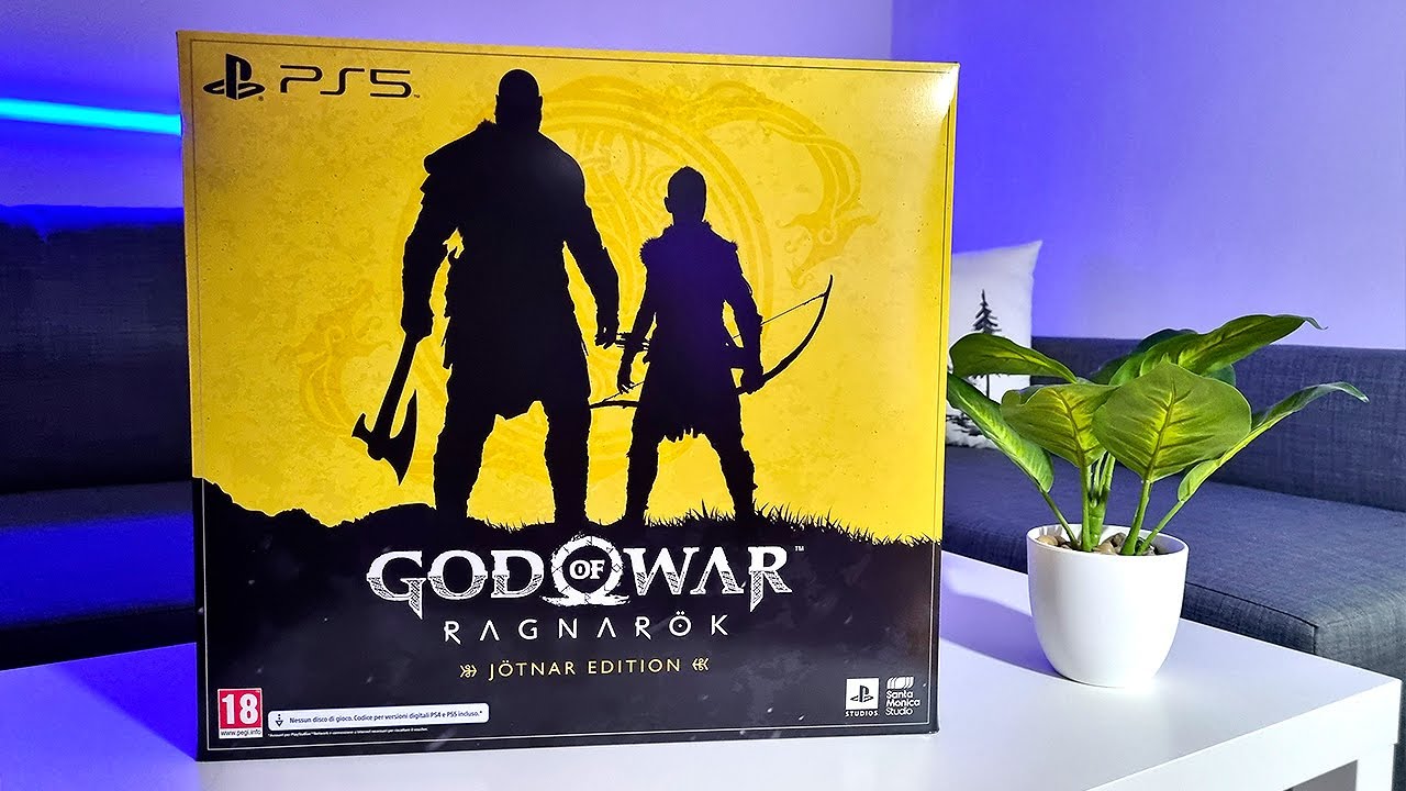 📦 Unboxing JOTNAR EDITION di God of War Ragnarok (collector) ITA 4K