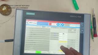 SIEMENS TP900 COMFORT M/N:6AV2 124-0JC01-0AX0 S/N:C-E9A58520#siemens (powertechcontrol)